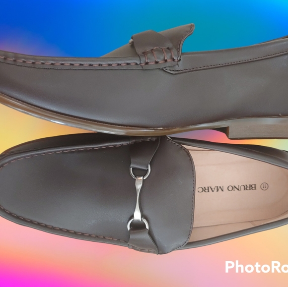 Bruno Marc loafers slip on shoes men 11 - Picture 2 of 6